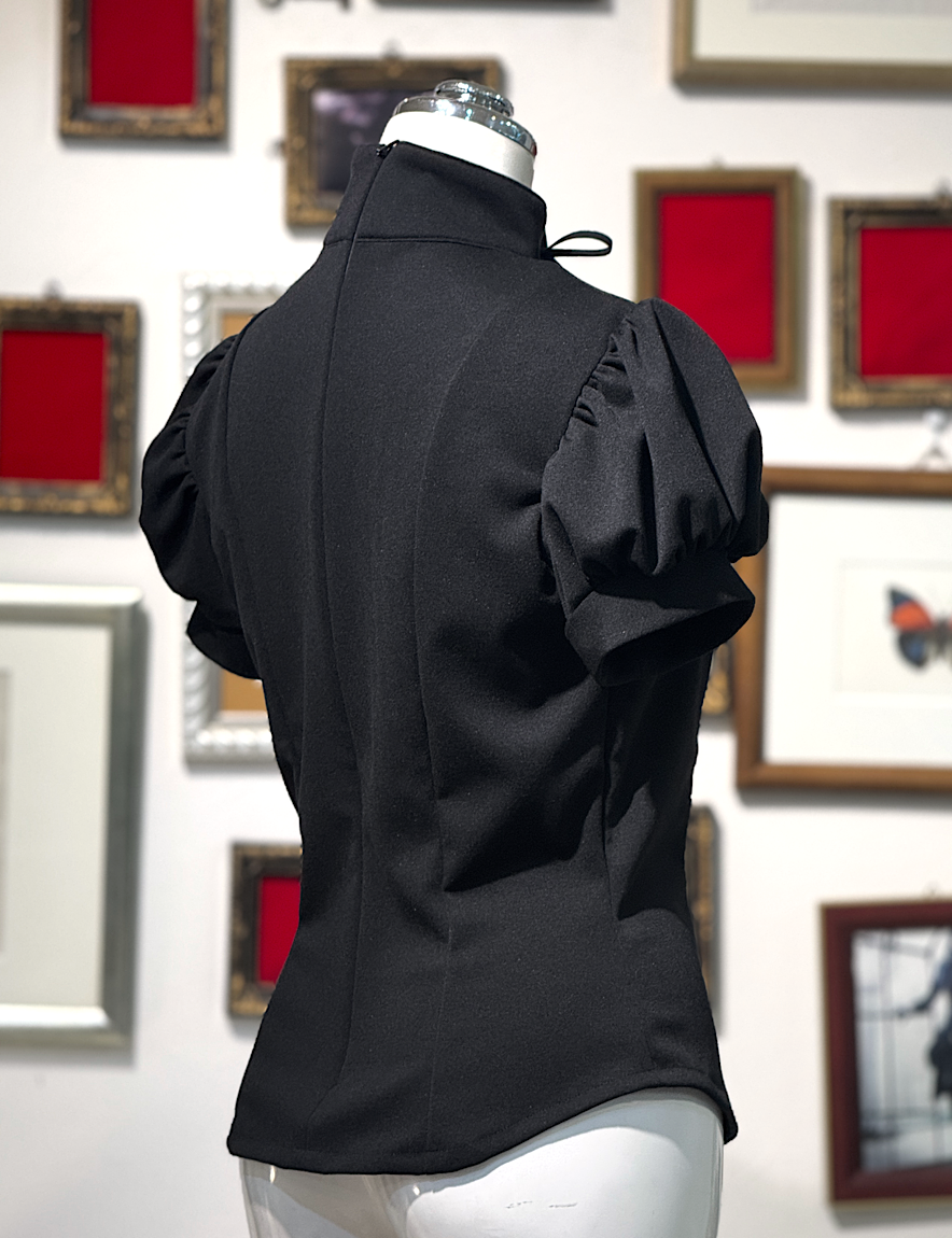 [Na+H] NA Plus H cast cut and sew (puff sleeve/release) ◆hm