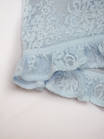 [Victorian maiden] Victorian Maiden Lacy Bouquet Stole Ivory/Greige/Pale Blue/Black ★Order period until November 24th★