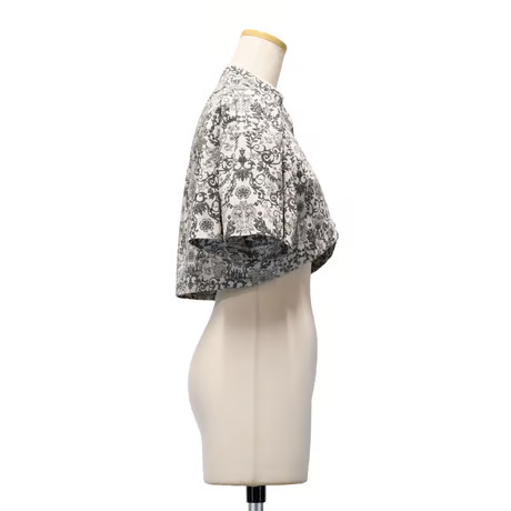 [Sheglit] Sheglit "Royal" JQ cape sleeve jacket