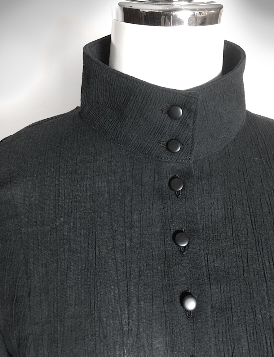 【Na+H】エヌエープラスエイチ　ブラウスセット(楊柳/黒)