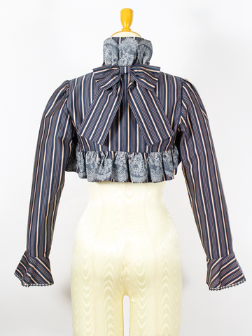 [Doncella victoriana] Régimen de encaje vintage Elizabeth Bolero Té de leche beige/verde/Burdeos/carbón de carbón