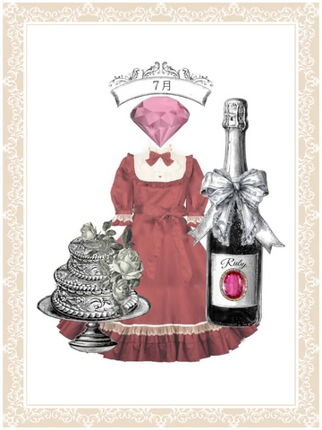 [Victorian Maiden] 보석류 클래식 인형 반 소매 긴 드레스 (평범한/짧은 슬리브) 플러스 크기 루비/가넷/페리도
