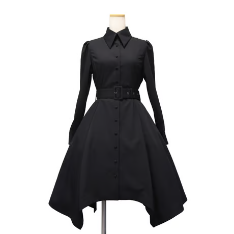 【Sheglit】シェグリット　"Nightmare"タックワンピース