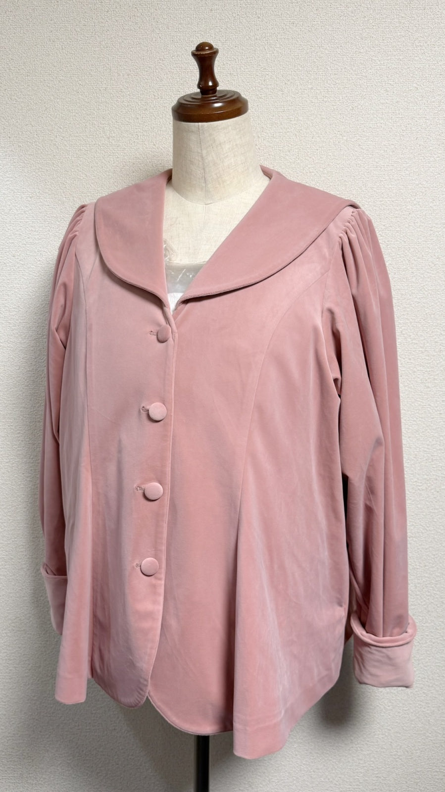 [Physical Drop] Physical Drop Lady Velveteen Jacke [Rosa/Übergröße]