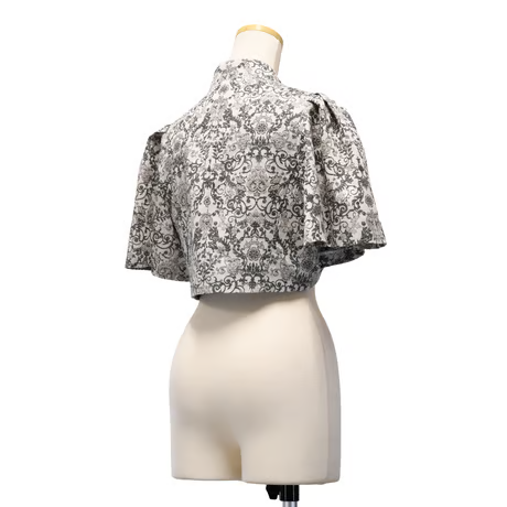 [Sheglit] Sheglit "Royal" JQ cape sleeve jacket