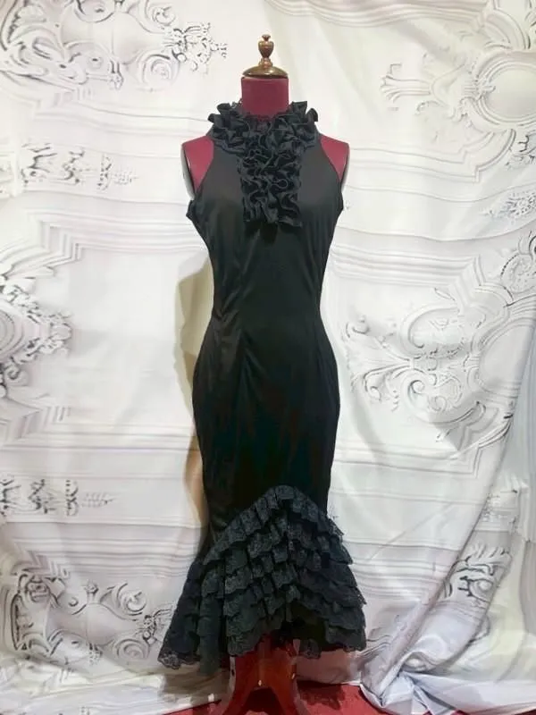 [Marble] Robe de sirène entièrement-lace en marbre One Piece: Black Treen