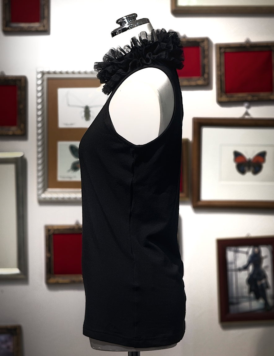 【Na+H】エヌエープラスエイチ　mirrorアメリカンスリーブカットソー