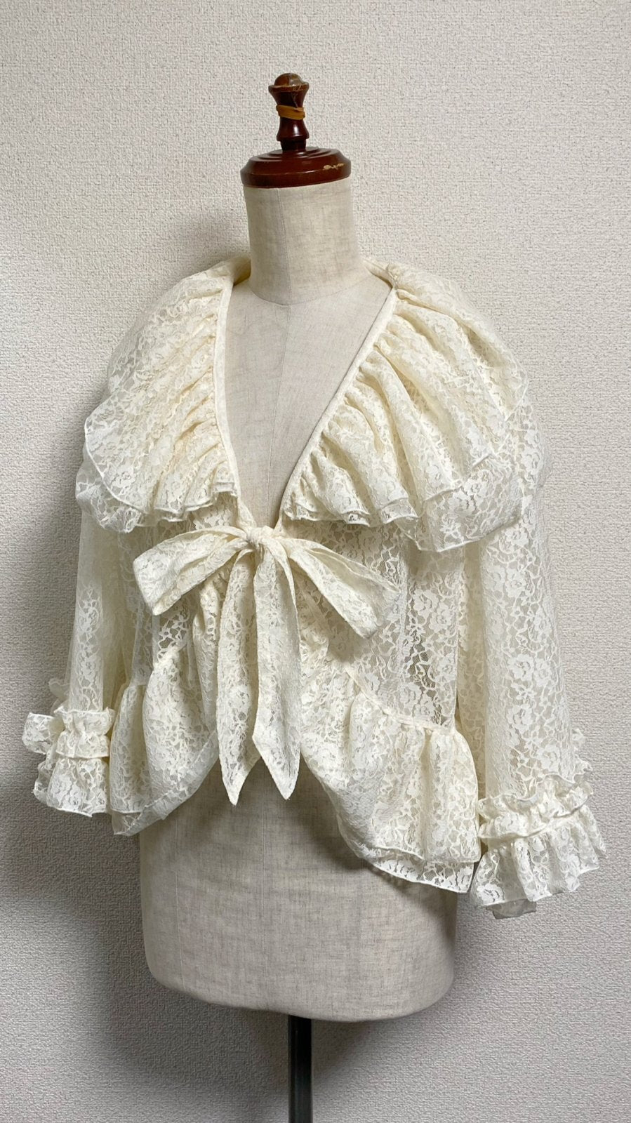 [Physical Drop] Physical Drop Lace Bolero [Cream]