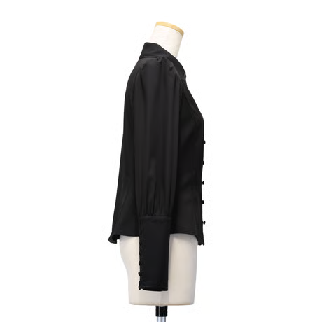 [Sheglit] Sheglit "Royal" Classical BlouseWhite/Black