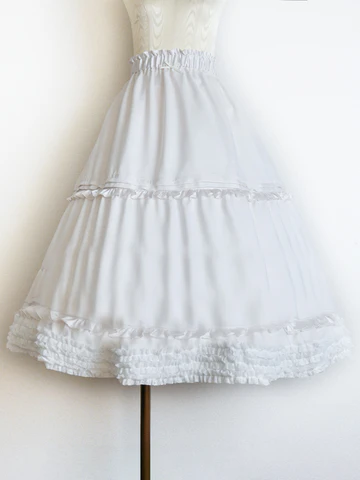 [Victorian maiden] Victorian Maiden Premiere Satin Petticoat Alazin/Cream/Prima Pink/Black ★Order period until November 24th★