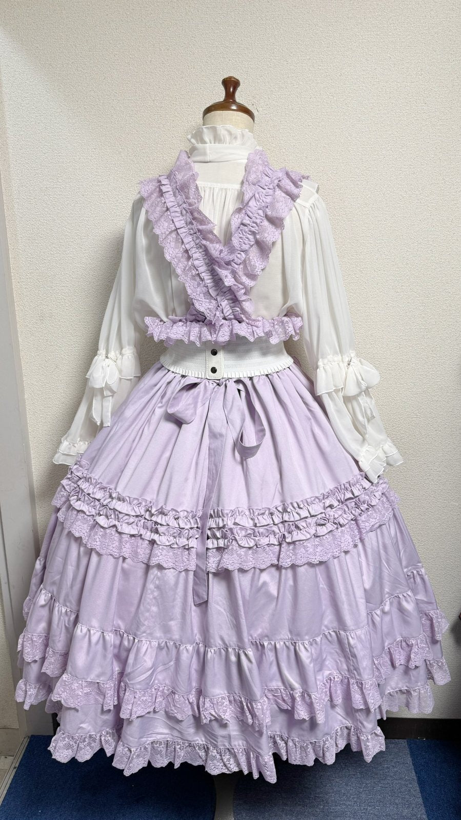 [Physical Drop] Physical Drop Yvonne Jumper Skirt [Lavender]