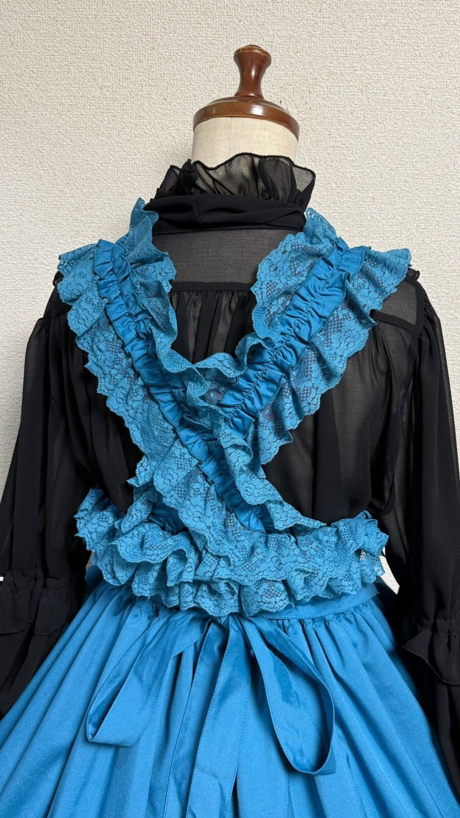 [Chute physique] Jupe pull Yvonne Chute physique [Turquoise]