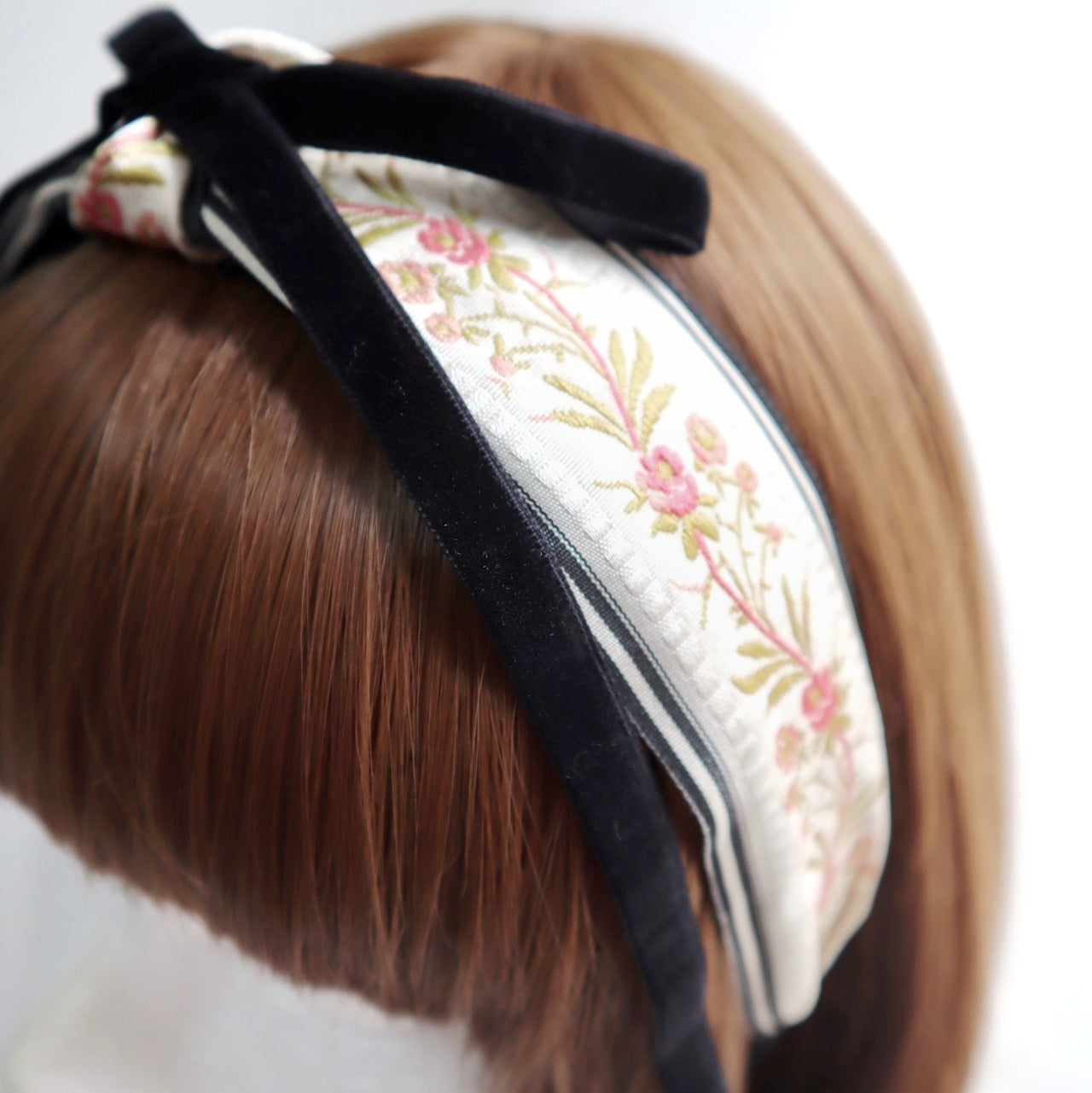 [Morun×Muuna Stoik] Morun Moona Stoik Rosengirlanden-Stirnband (BK/IV/BR)★Sommer-Sale-Artikel bis 23. August (Sonntag)★