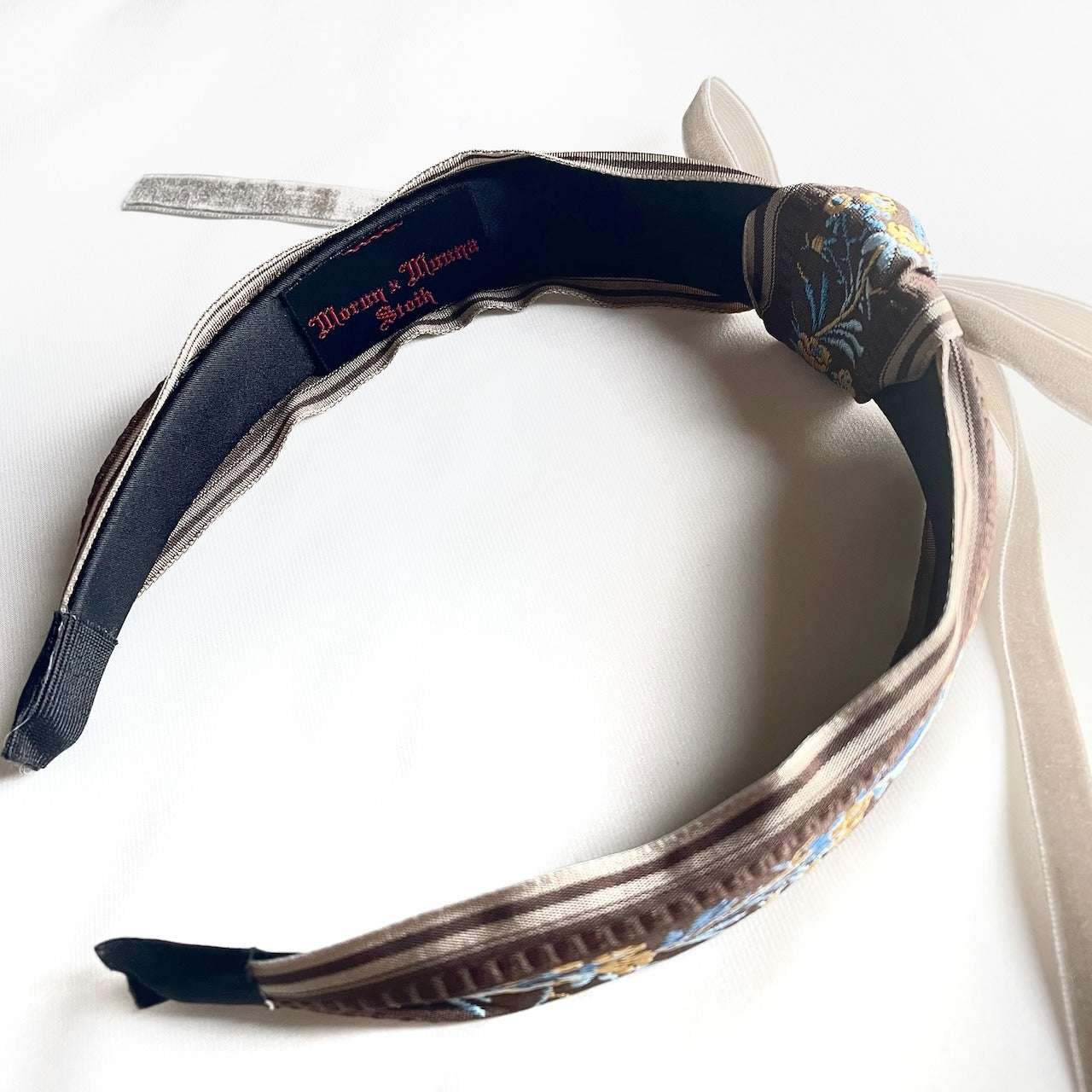 [Morun×Muuna Stoik] Morun Moona Stoik Rosengirlanden-Stirnband (BK/IV/BR)★Sommer-Sale-Artikel bis 23. August (Sonntag)★