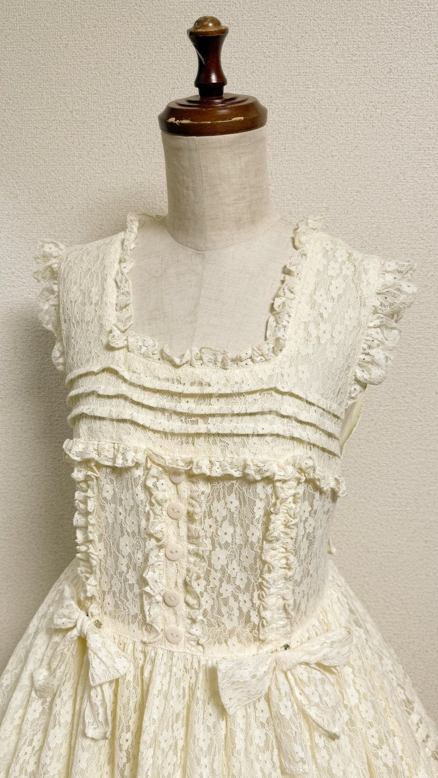 【Physical Drop】フィジカルドロップ　小公女JSK【アイボリーレース生地・レギュラー丈】