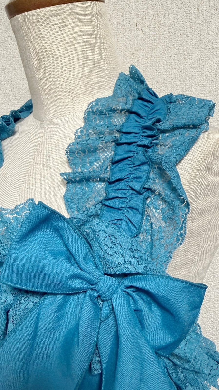 [Chute physique] Jupe pull Yvonne Chute physique [Turquoise]