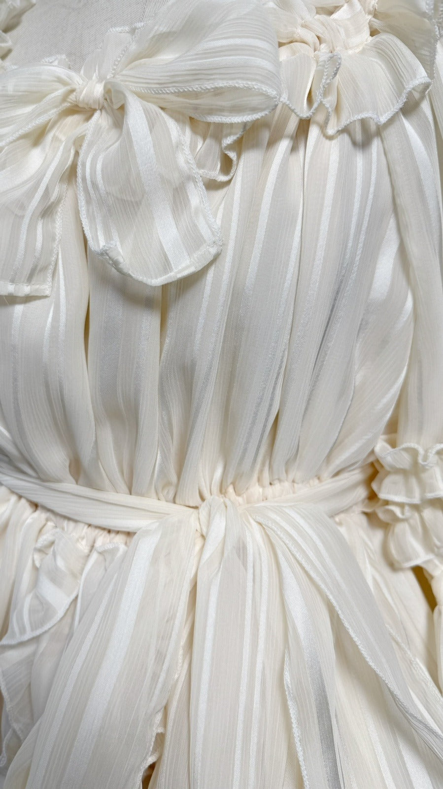 [Physical Drop] Physical Drop Fairy Ruched Dress [Ivory]