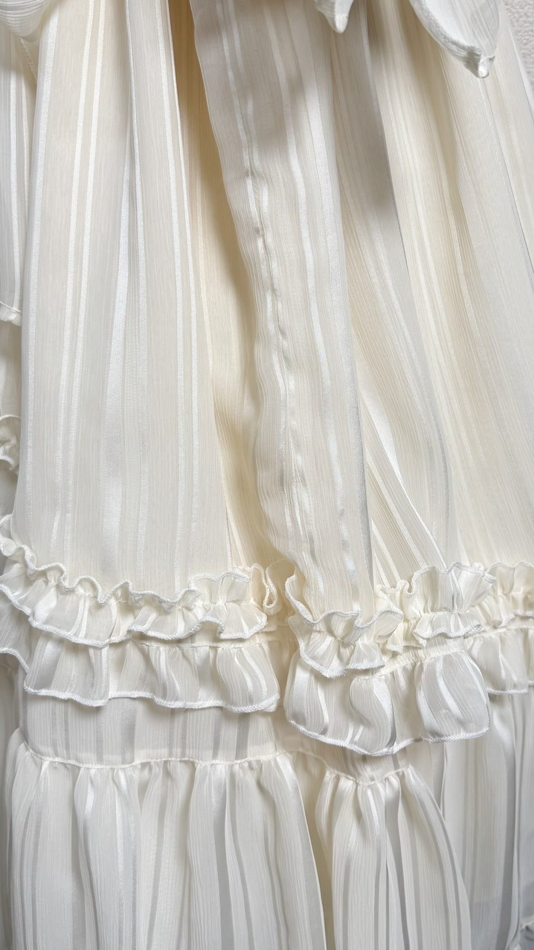 [Physical Drop] Physical Drop Fairy Ruched Dress [Ivory]