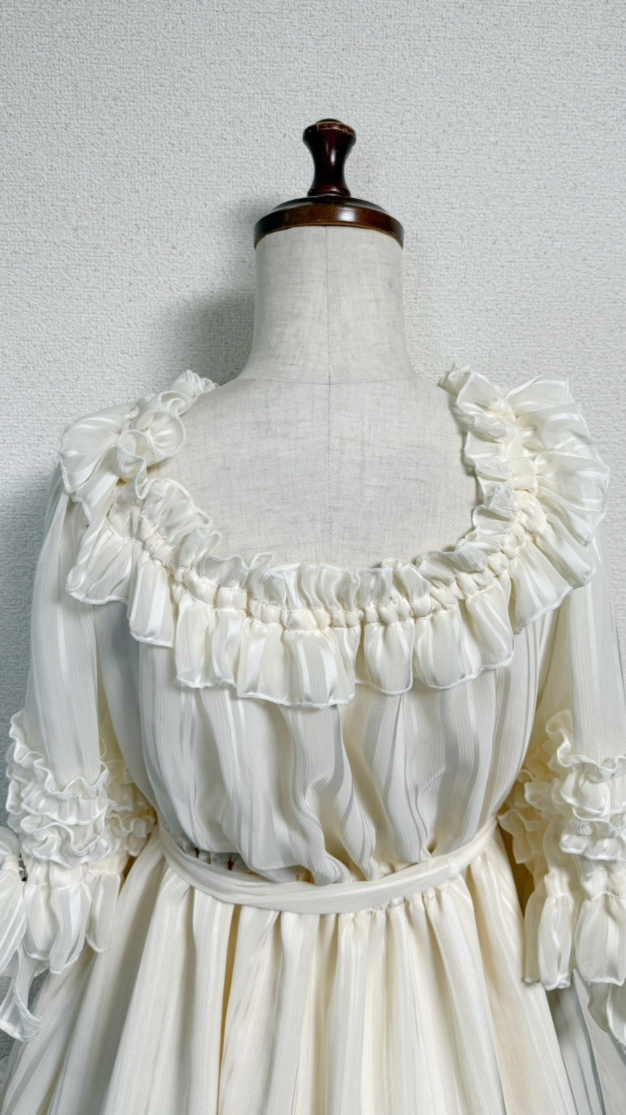 [Physical Drop] Physical Drop Fairy Ruched Dress [Ivory]