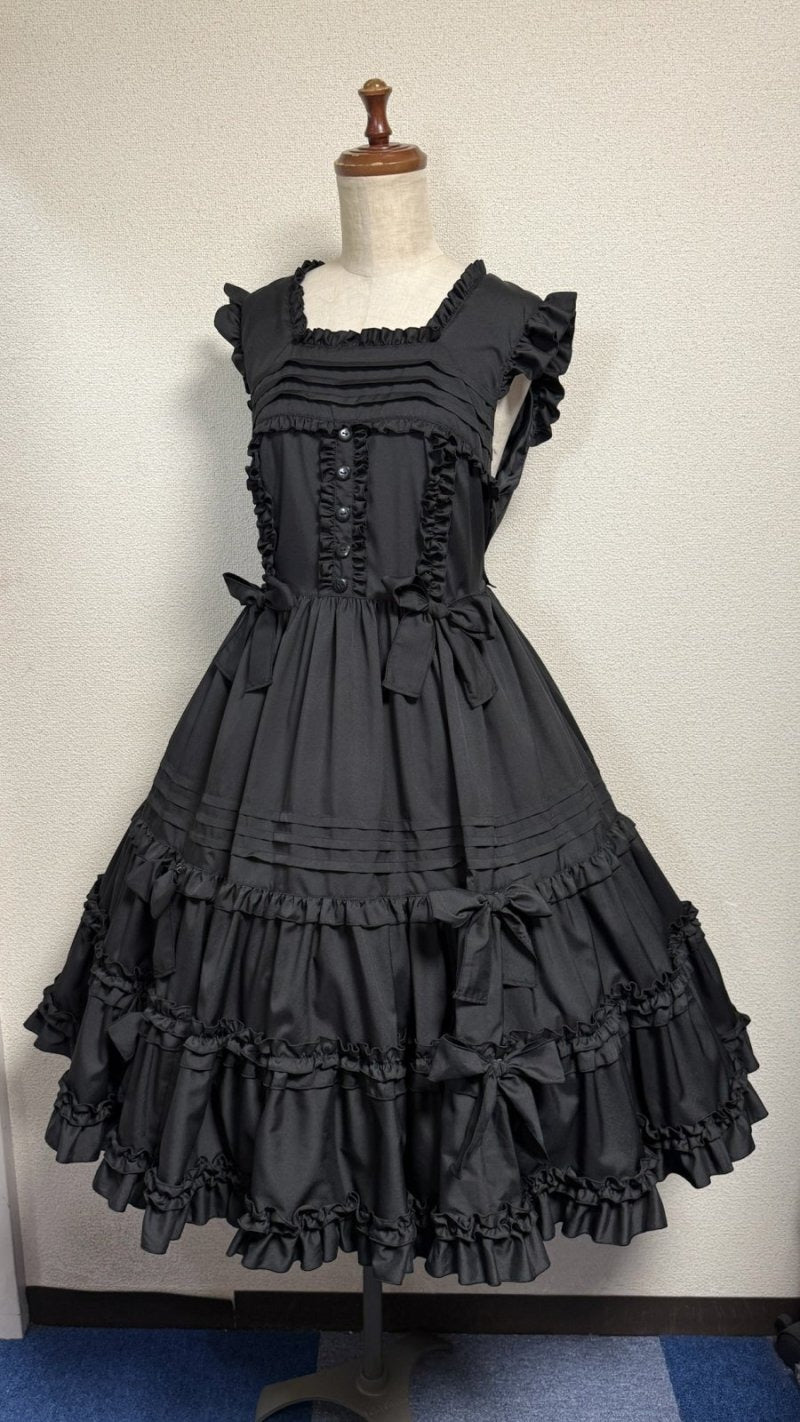 [Chute physique] Chute physique Little Princess JSK [Noir, mini longueur, longue longueur 2 types]
