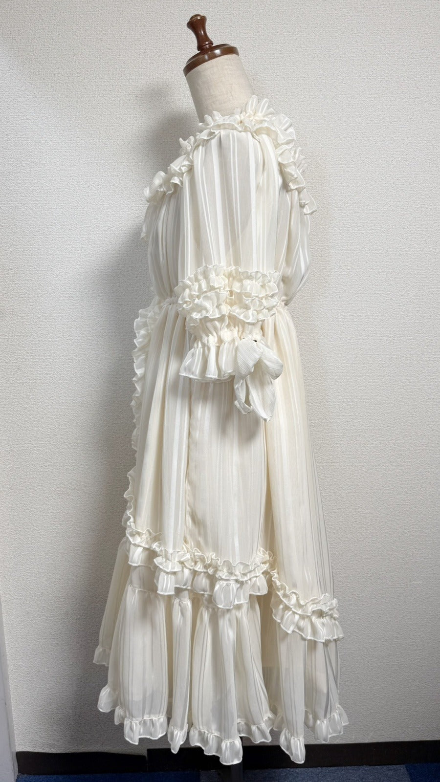 [Physical Drop] Physical Drop Fairy Ruched Dress [Ivory]