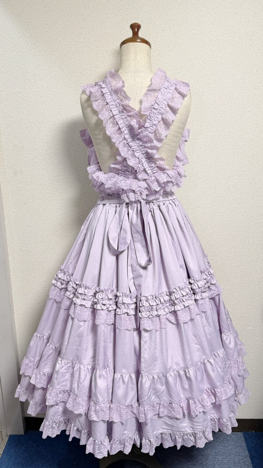 [Physical Drop] Physical Drop Yvonne Jumper Skirt [Lavender]
