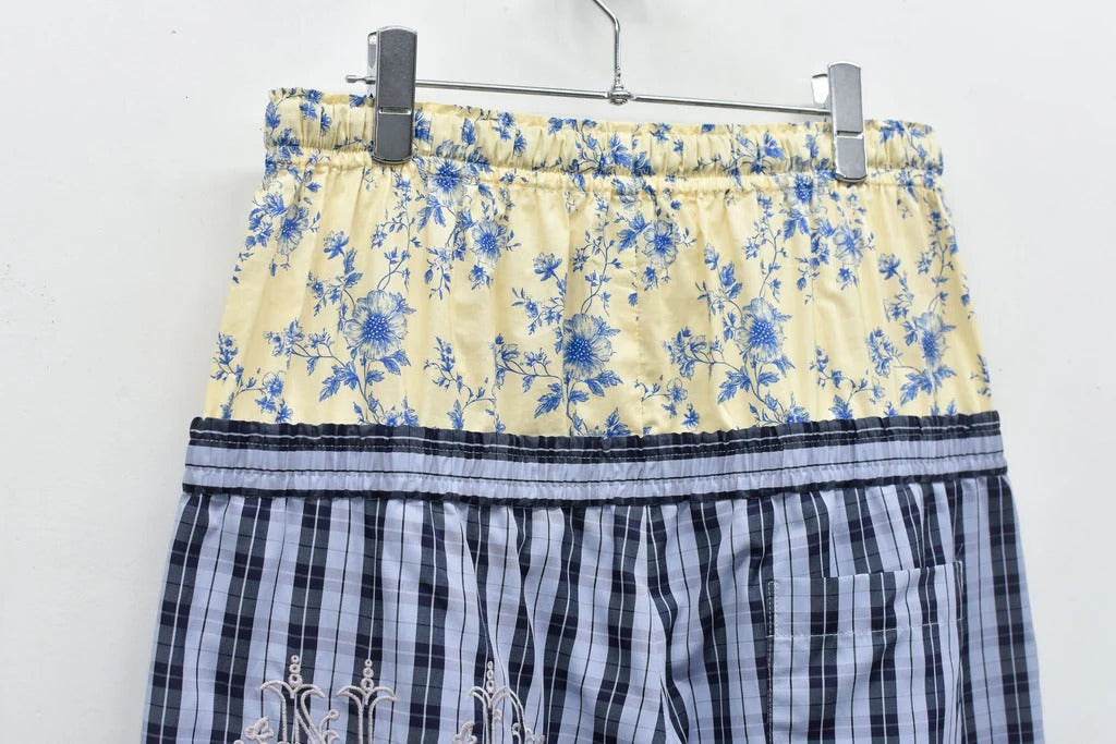 【New Rose】　Pajama Pants / Embroidery,Print