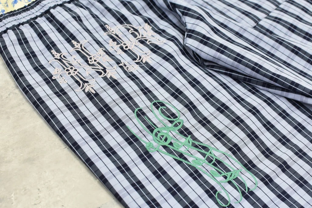 【New Rose】　Pajama Pants / Embroidery,Print