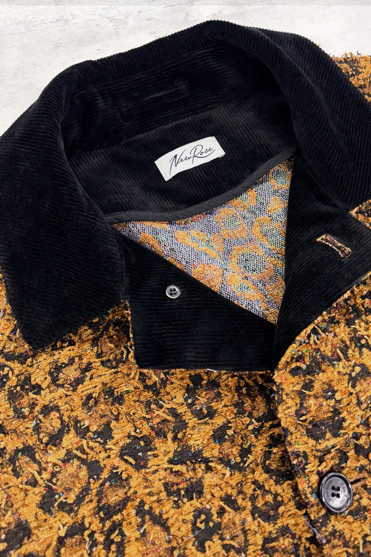 [New Rose] CHECK JACQUARD × MOHAIR