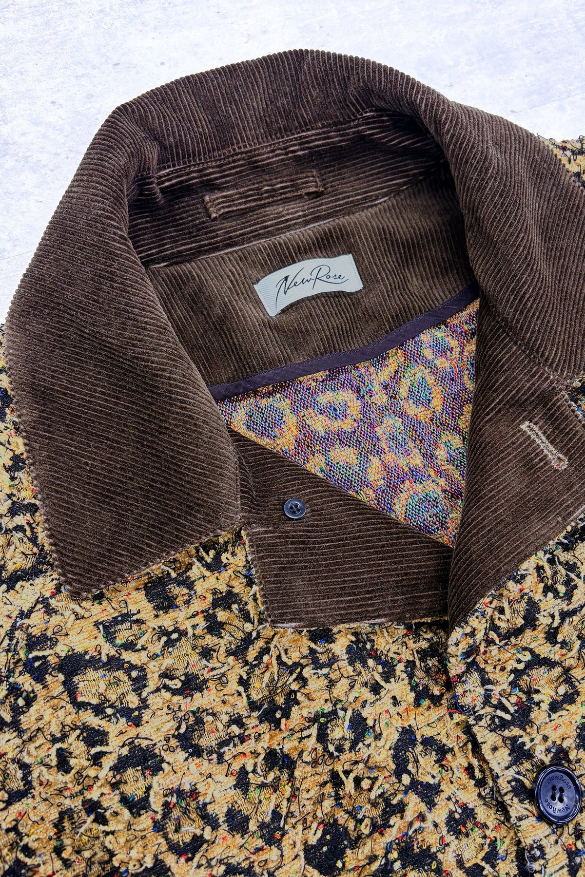[New Rose] CHECK JACQUARD × MOHAIR