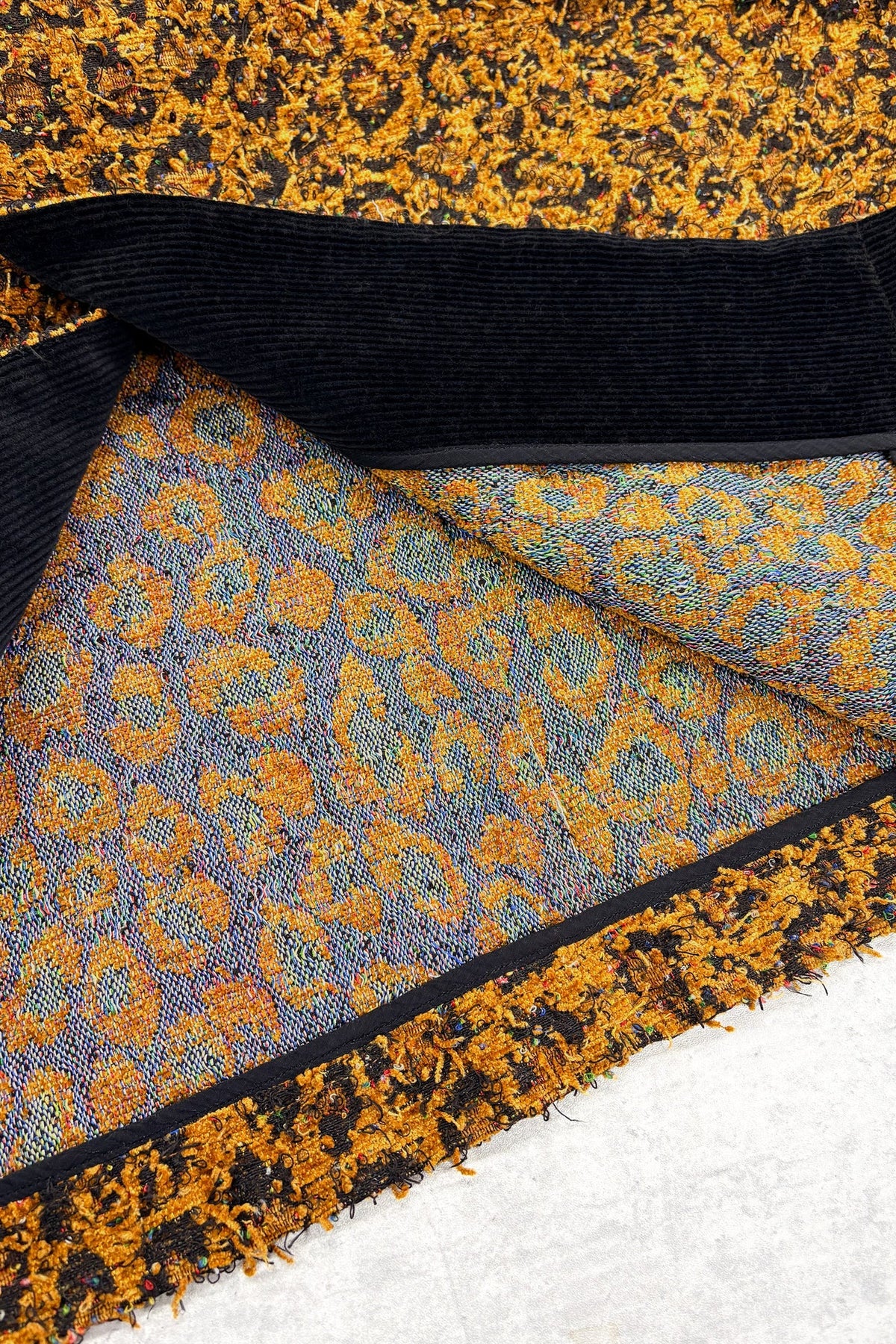 [New Rose] CHECK JACQUARD × MOHAIR
