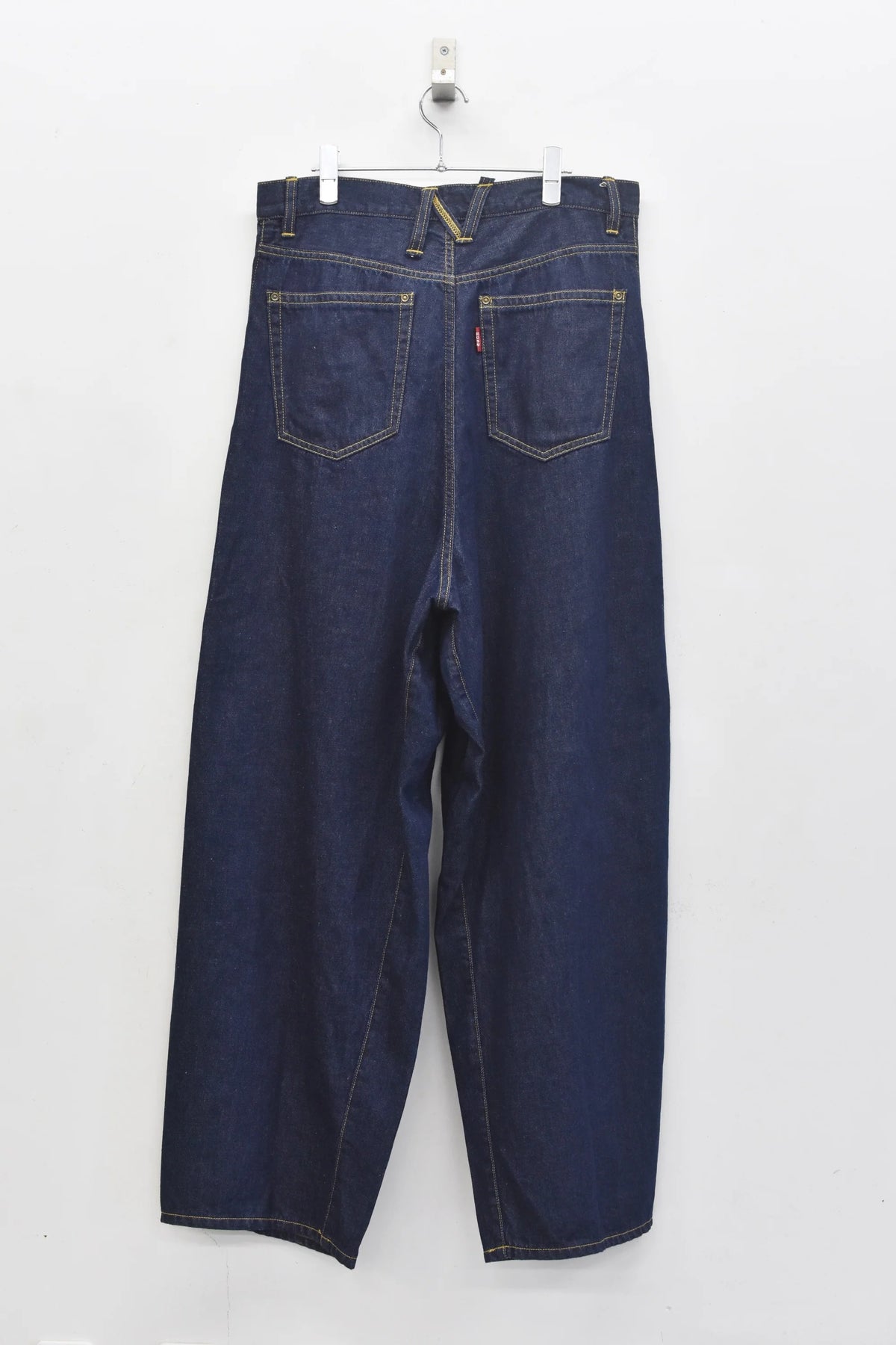 [New Rose]★Now accepting reservations★FOLD THE WAIST PANTS (wash finish)