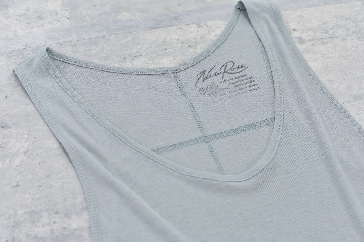 【New Rose】　Rib Tank Top