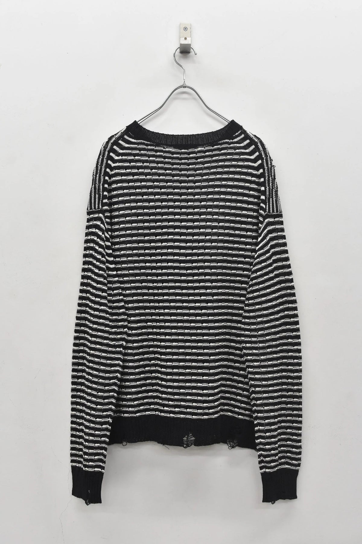 【New Rose】　Links Knitting Destroy Pullover