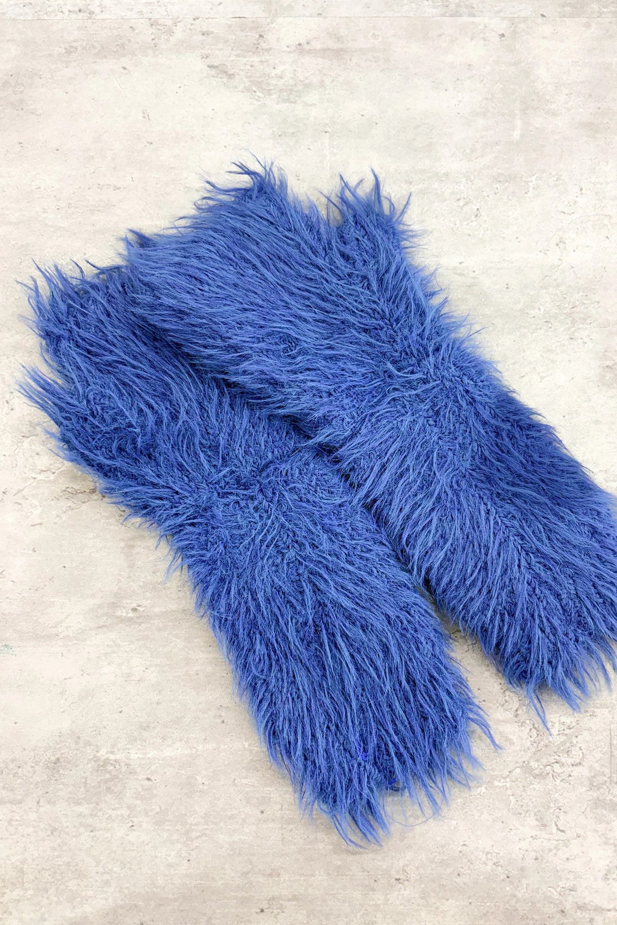 【New Rose】　SHAGGY KNIT FINGERLESS GLOVES