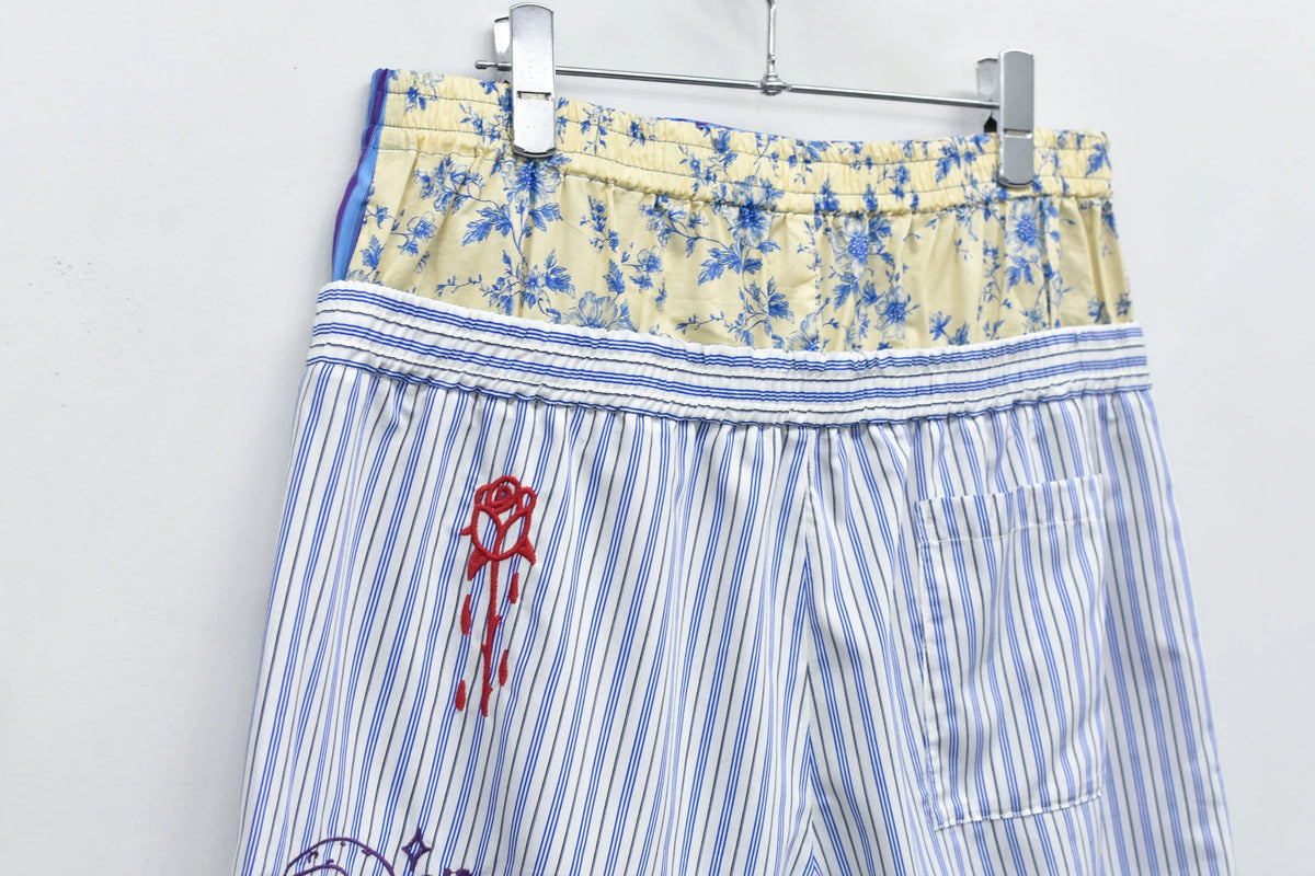 【New Rose】　Pajama Shorts / Embroidery