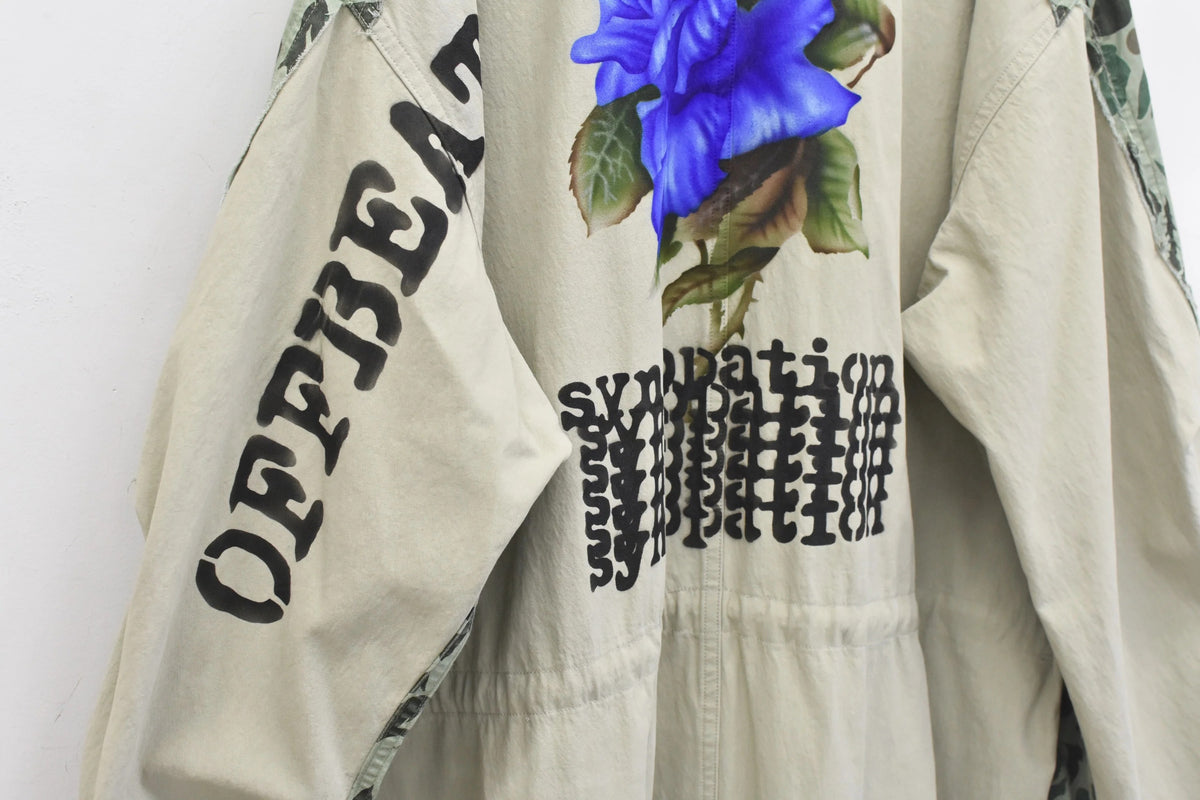 [新玫瑰色]★现已接受预订★40/- ROSE 迷彩 M65 COAT