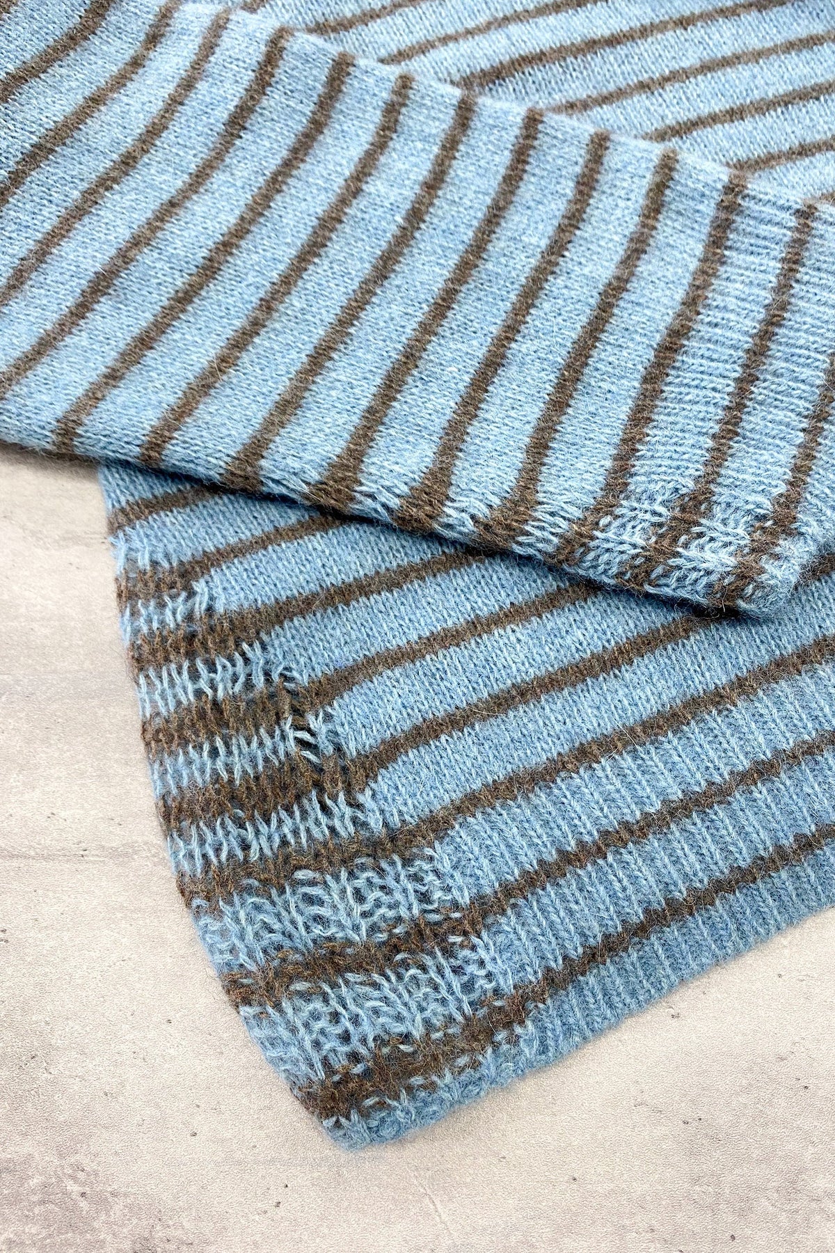 [New Rose] CHECK JACQUARD × MOHAIR