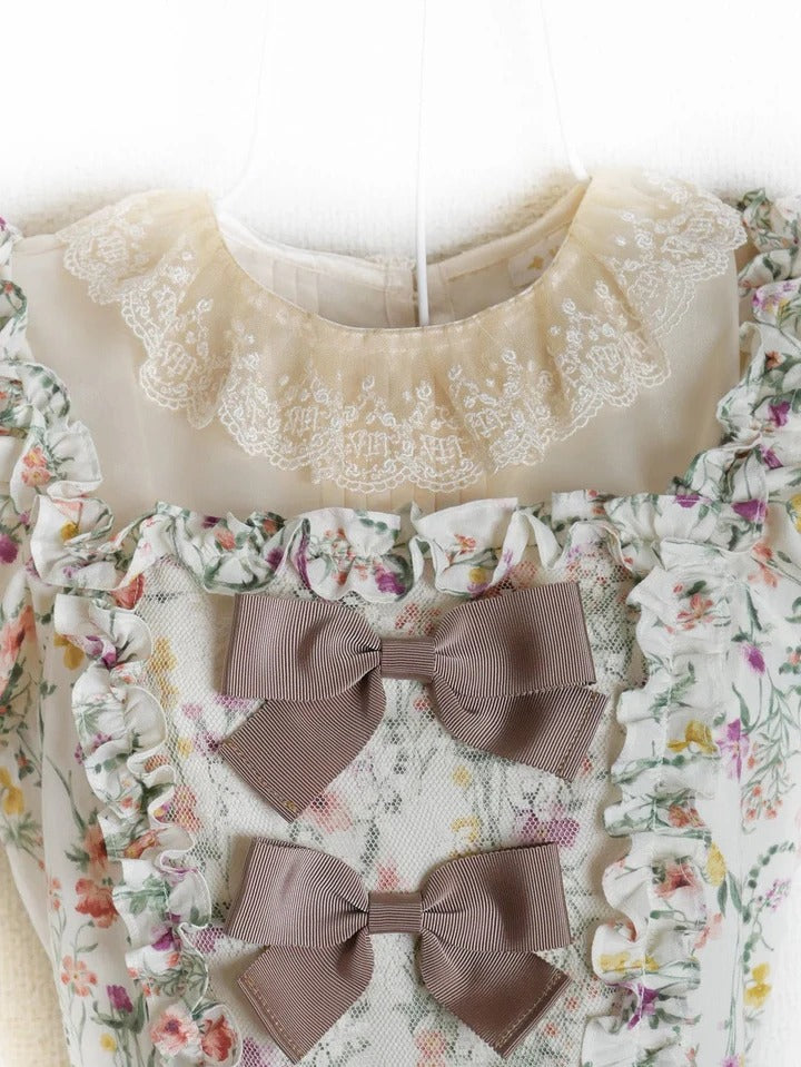 [Victorian maiden] Victorian Maiden Premiere Satin Yoke Color Cream/Black