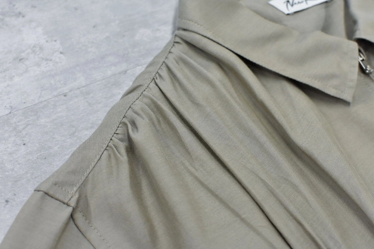 【New Rose】　Embroidery Wrinklework Blouson