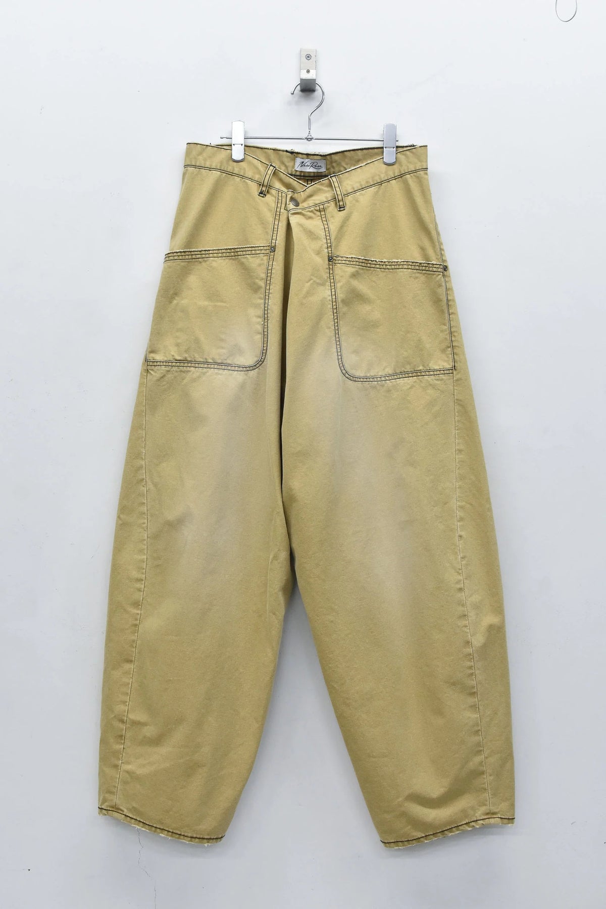 【New Rose】　【New Color ! 】Fold The Waist Pants  ¥