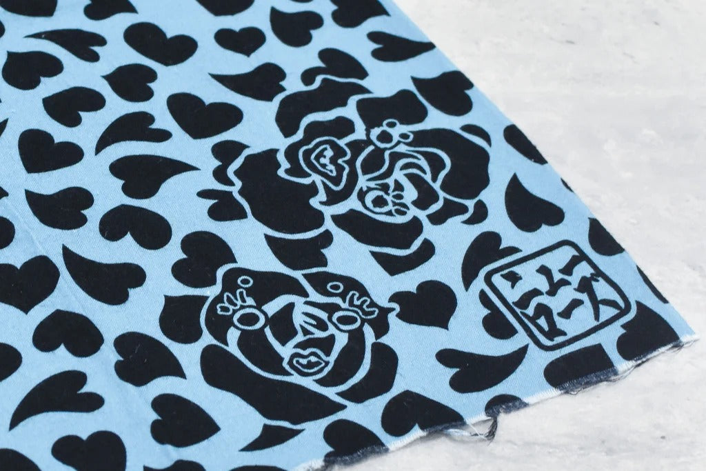 【New Rose】　TENUGUI /HEART