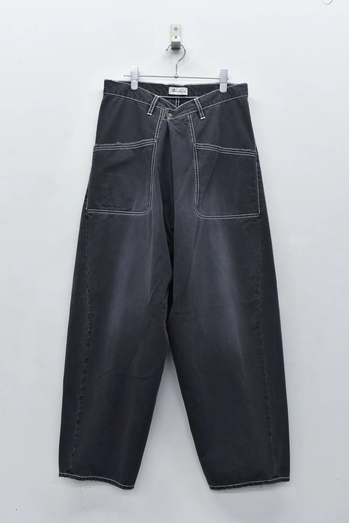 【New Rose】　【New Color ! 】Fold The Waist Pants  ¥
