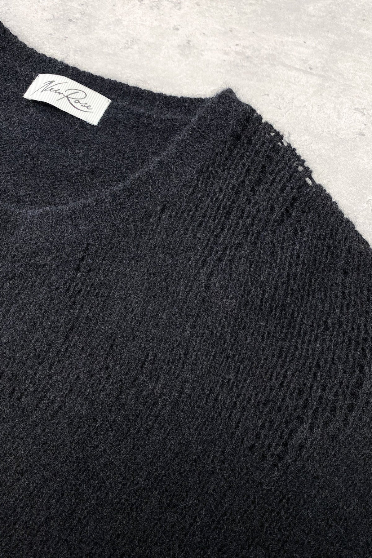 [New Rose] CHECK JACQUARD × MOHAIR
