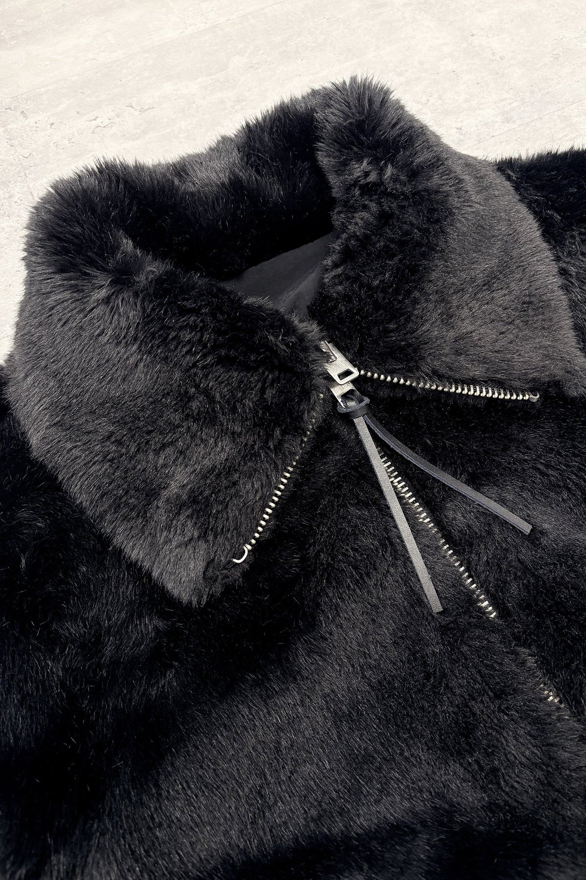 【New Rose】　ANIMAL FUR BLOUSON / REVERSIBLE