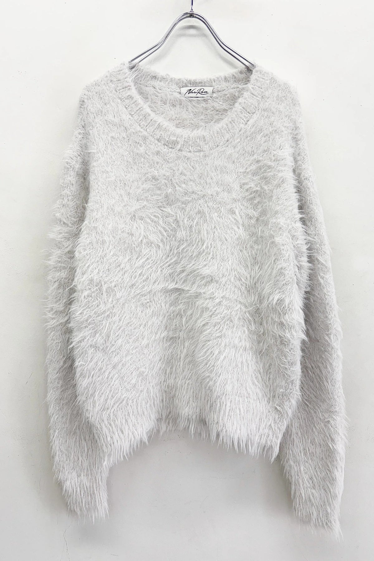 【New Rose】　　SHAGGY KNIT PULLOVER