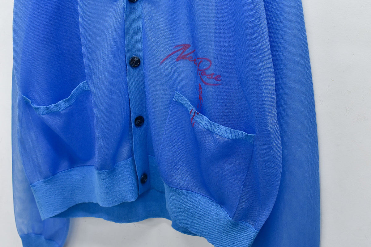 【New Rose】　Sheer Knit Cardigan / Airbrush