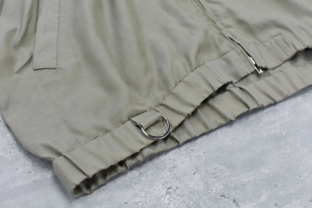 【New Rose】　Embroidery Wrinklework Blouson