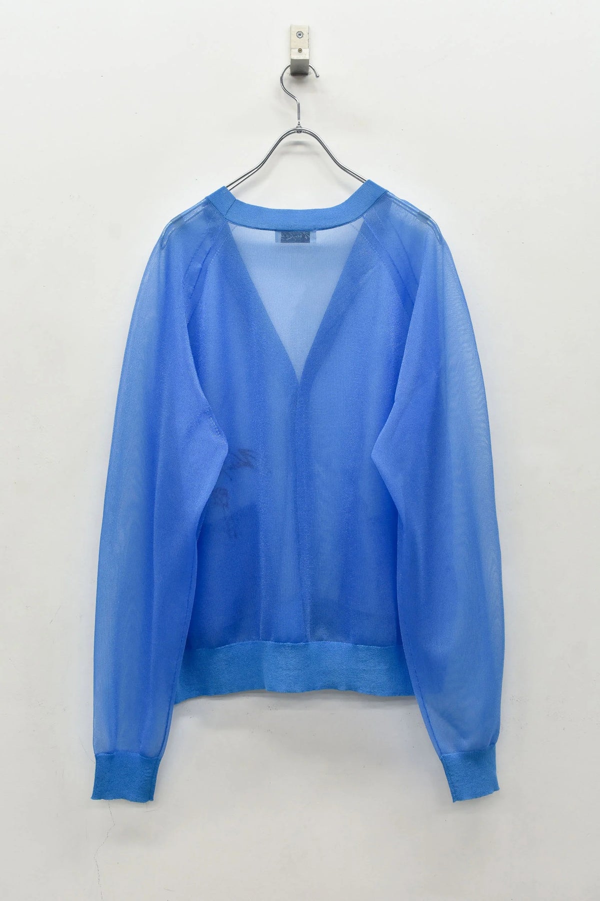【New Rose】　Sheer Knit Cardigan / Airbrush