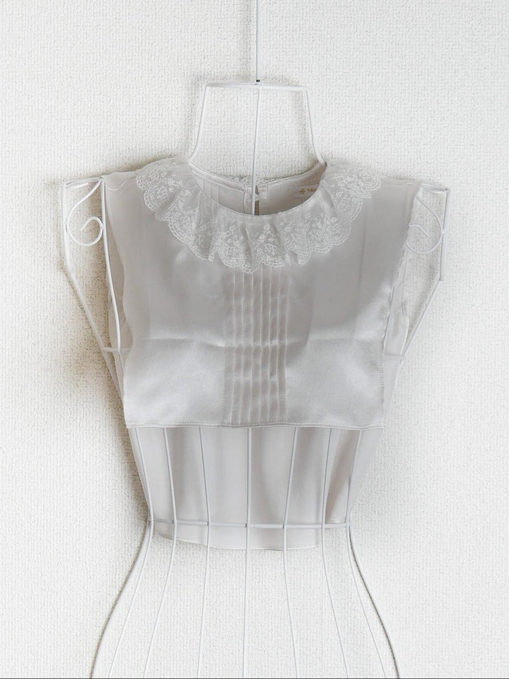 [Victorian maiden] Victorian Maiden Premiere Satin Yoke Color Cream/Black